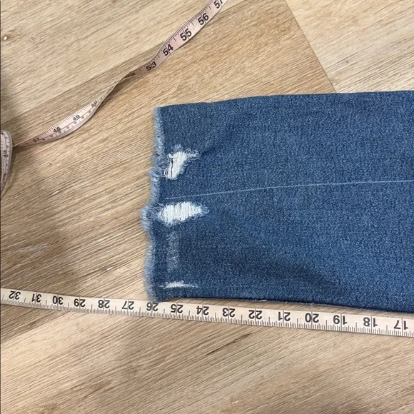 McGuire Women's Light Blue Distressed Jeans - Picture 6 of 8